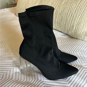 Fashion nova booties - never worn